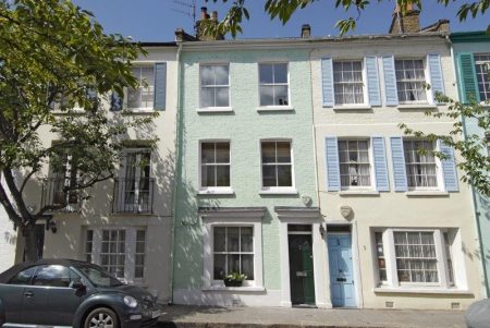 Why do estate agents charge so much commission? Pretty Kensington house exterior