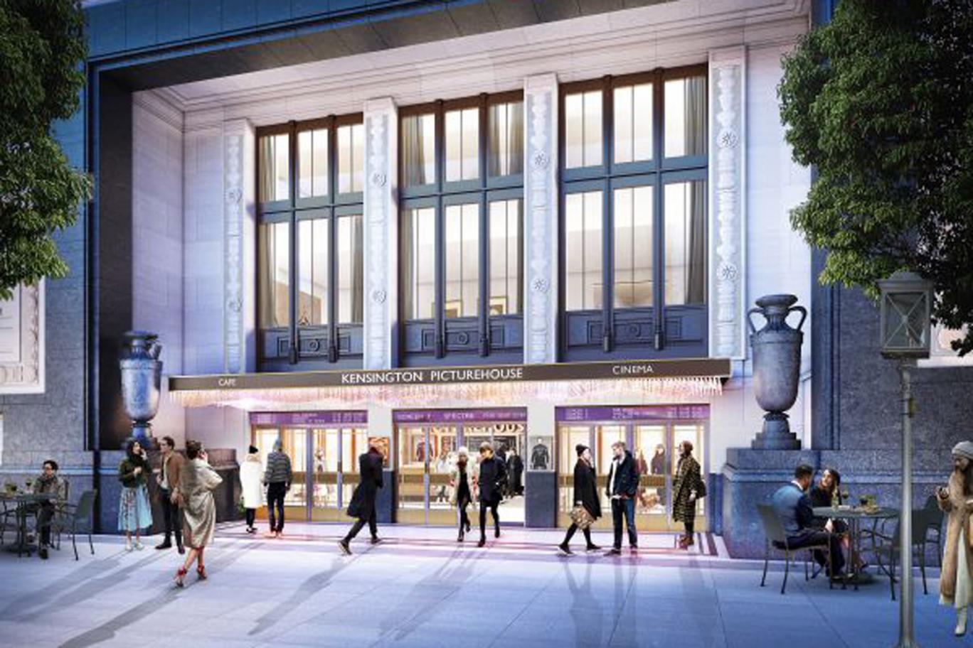 Odeon High St Kensington Development - exterior CGI